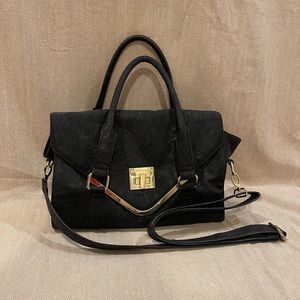 Black handbag